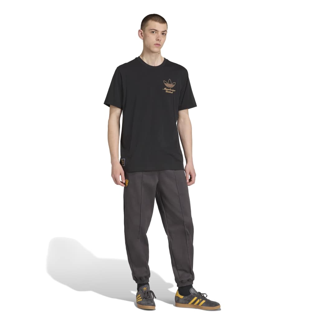 Adidas Camiseta JN2919 M ICON MANCHESTER UNITE Black Algodao -5-